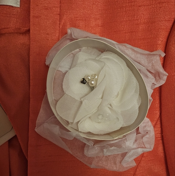 Jacques Vert half blazer Coral Pink - Picture 3 of 4